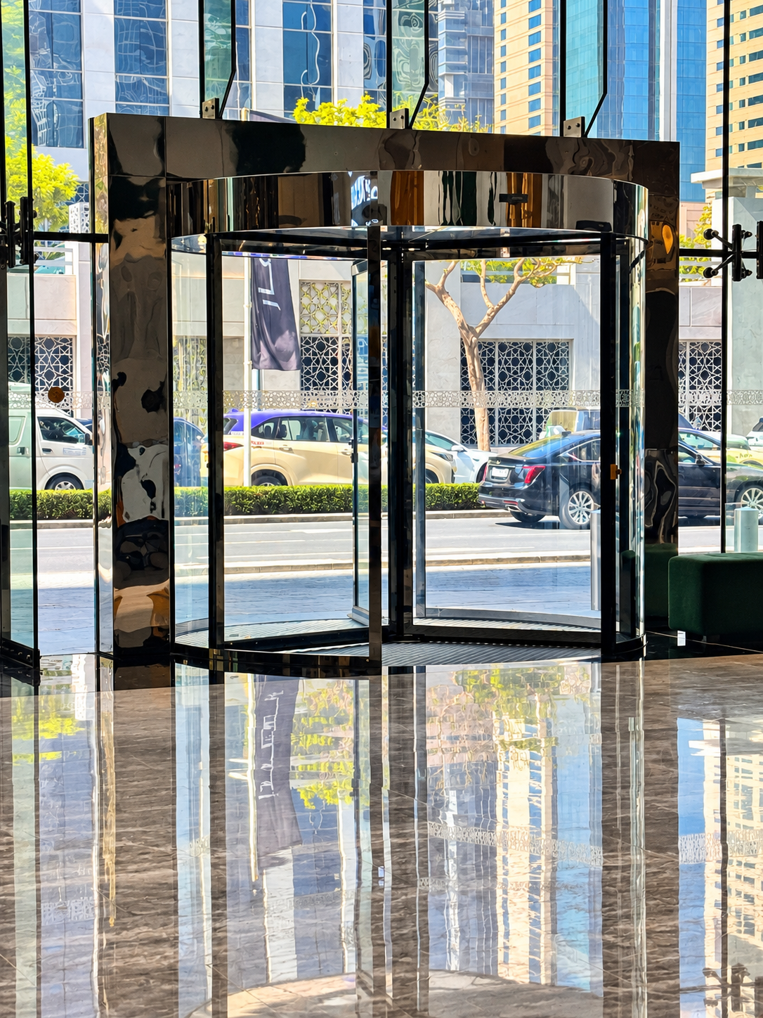 Standard Chartered Tower — Entrance